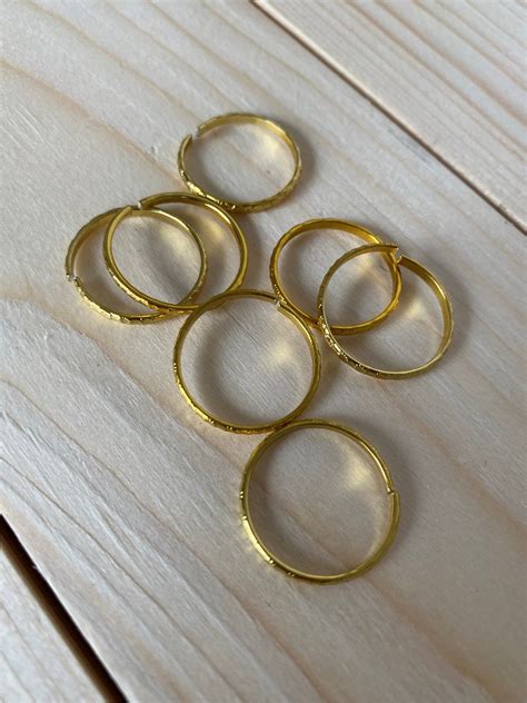 what are fake gold rings made of